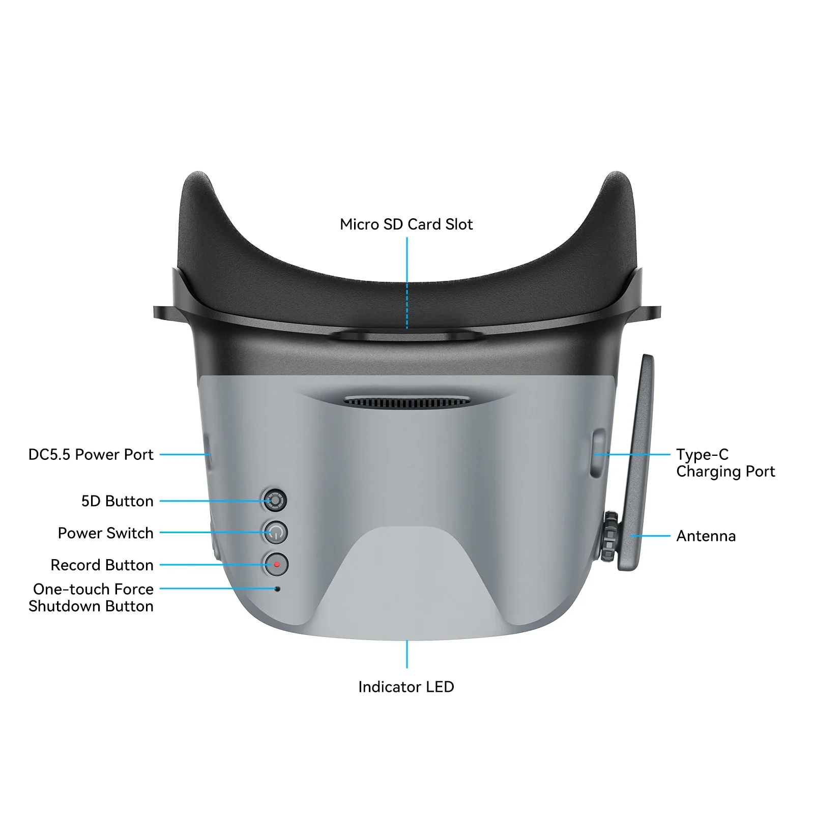 BETAFPV VR04 FPV Drone Goggles - Skyzone Cobra X V2 Fpv Goggles recension och pris